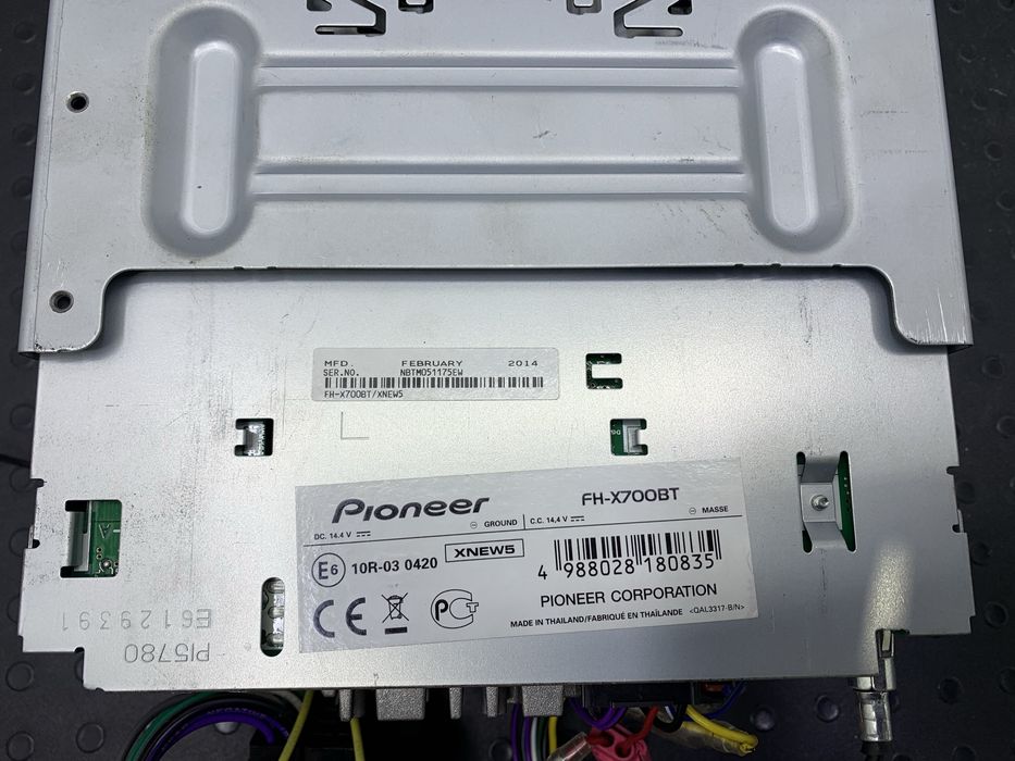 Радіо магнітола Pioneer FH-X700BT CD USB Bluetooth