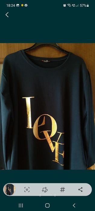 Sukienka dresowa 3XL Nowa