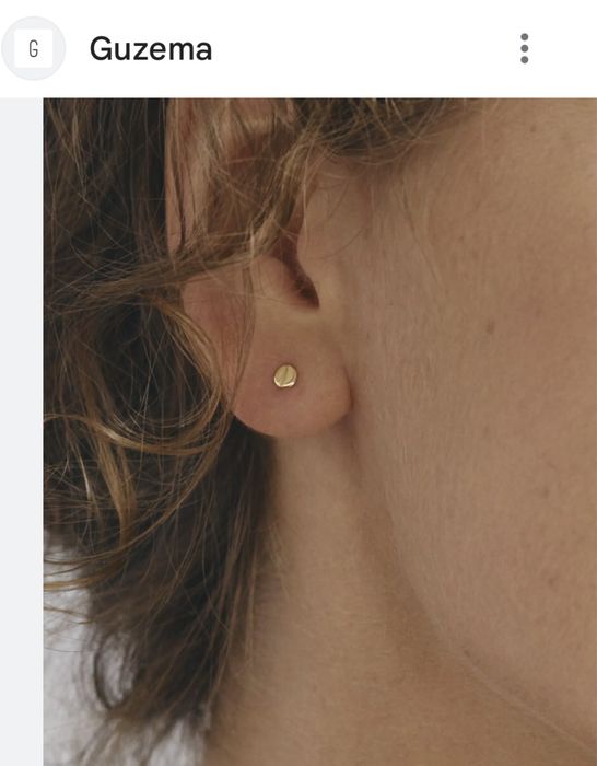 Сережки клюшки guzema