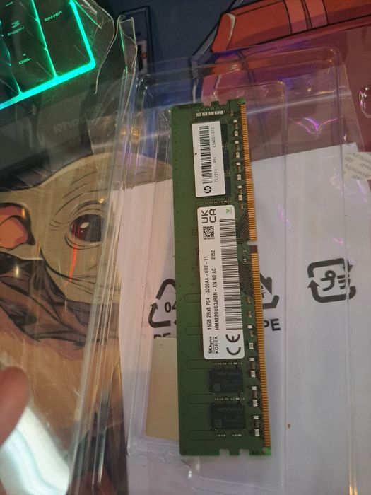 RAM 16gb e 8gb + Coolerbox