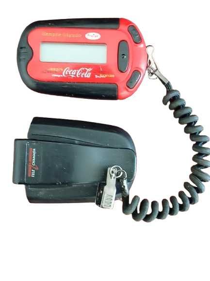 Vendo Contador de Chamadas  Pager Coca-Cola Telecel