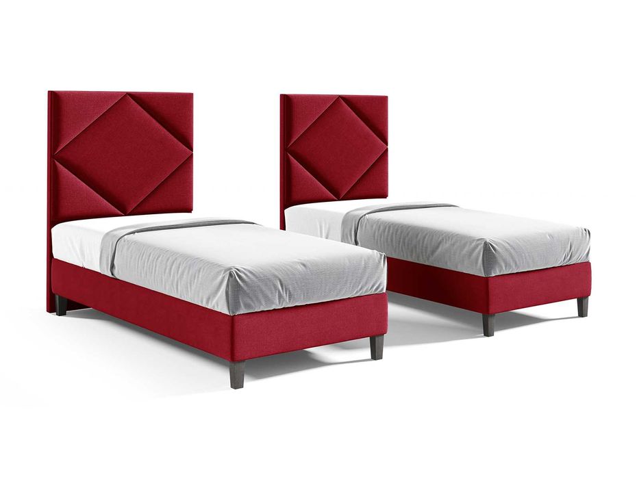 Tapicerowane łóżko hotelowe 70 / 80 / 90 / 100x200 - SZYBKA DOSTAWA