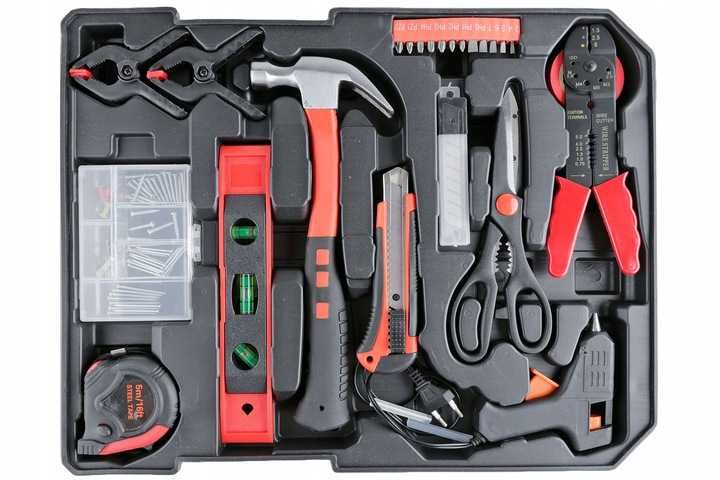 NOWY Potężny Zestaw Narzędzi w Walizce 186el XXL. Darmowa Dostawa