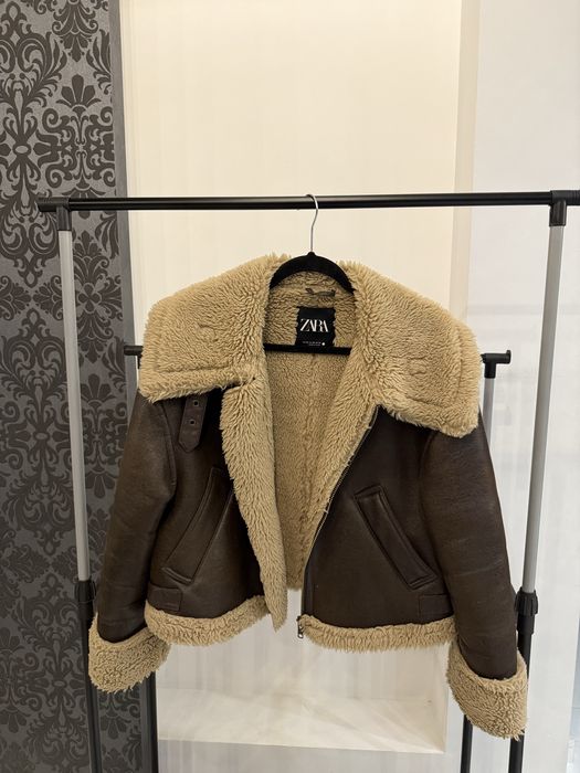 Женская дубленка Zara