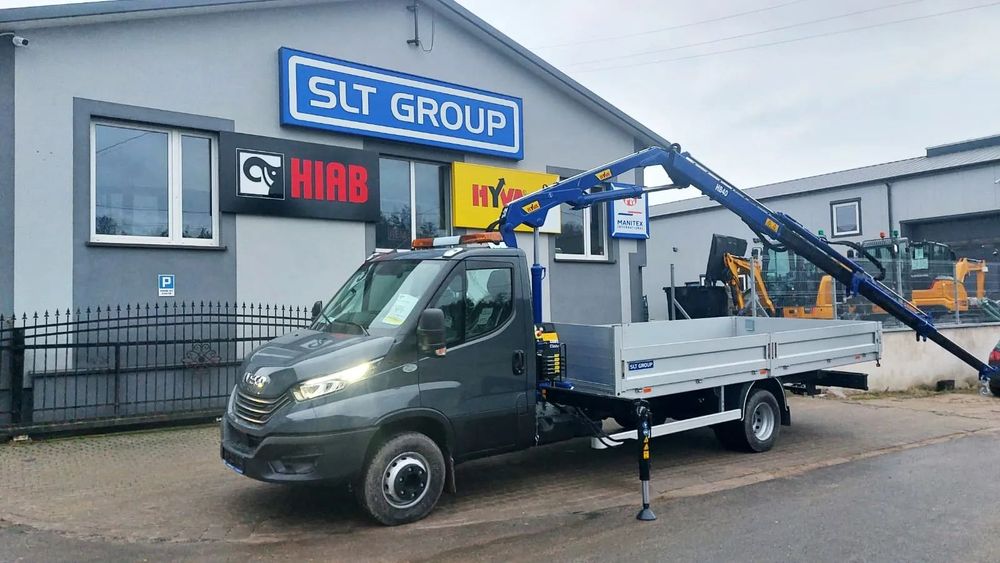 Iveco Daily 70C18  IVECO DAILY 70C18, HDS, HYVA HB 40E3, Skrzyniowy, Budowlanka