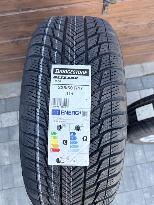 Koła zimowe nowe Audi A6c8 Q3 8u Q3f3  225/60r18 Bridgestone blizzak lm001