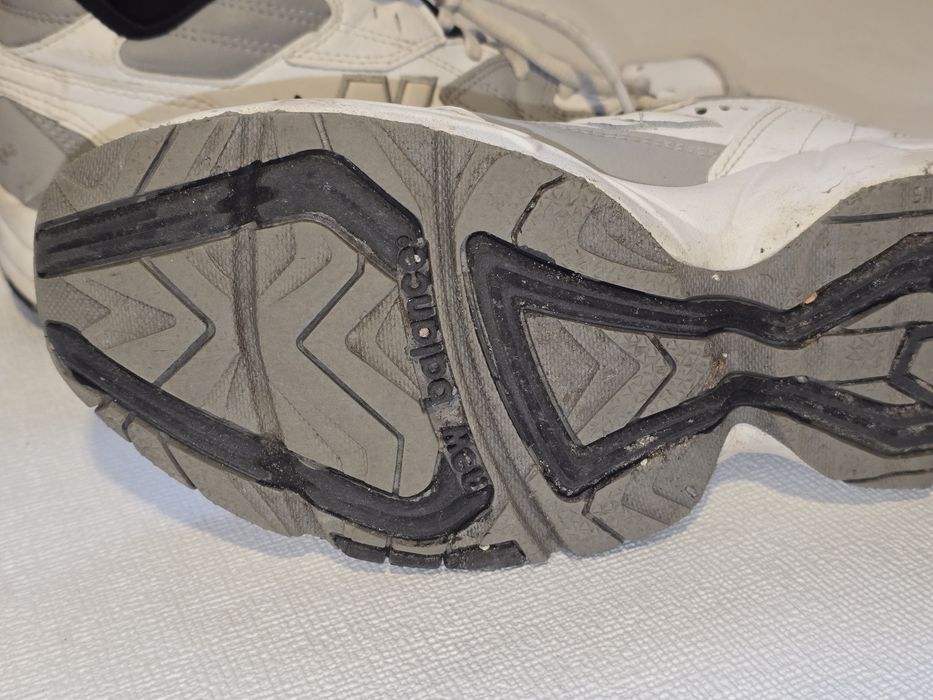 Buty New Balance, sneakersy naturalna szkòra