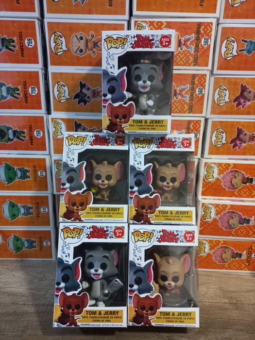 Tom and jerry figuras novas em caixa