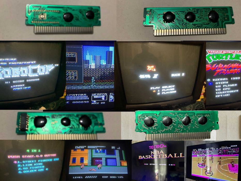 платки на денді 32 шт (8 бит,dendy,сюбор,денди,8 біт)