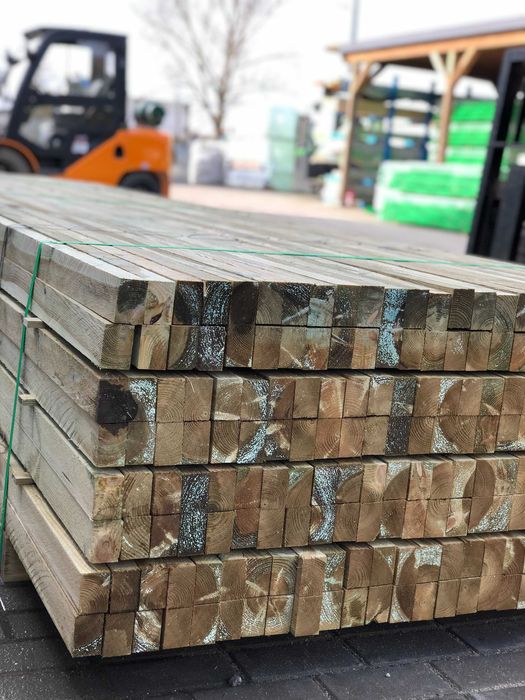 Łaty Drewniane impregnowane 38x58mm | Drewno