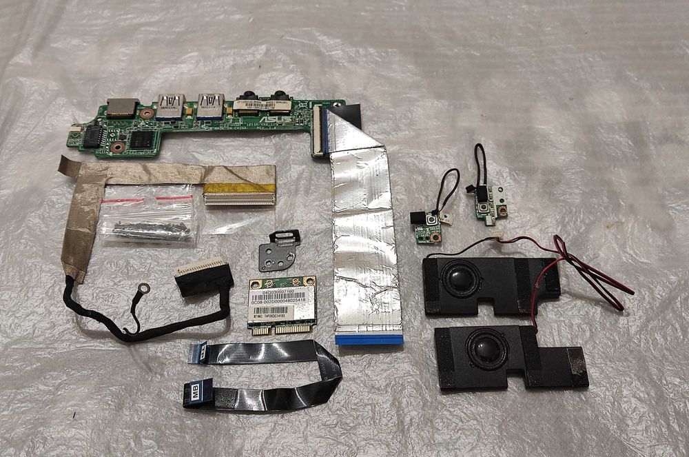 Разборка Ноутбука – ASUS Eee PC 1011/1015/1016/1215N (Lamborghini VX6)