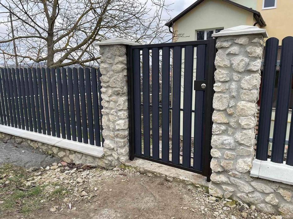 Будівництво ТОП парканів “під ключ” | Металеві, з блоків, комбіновані