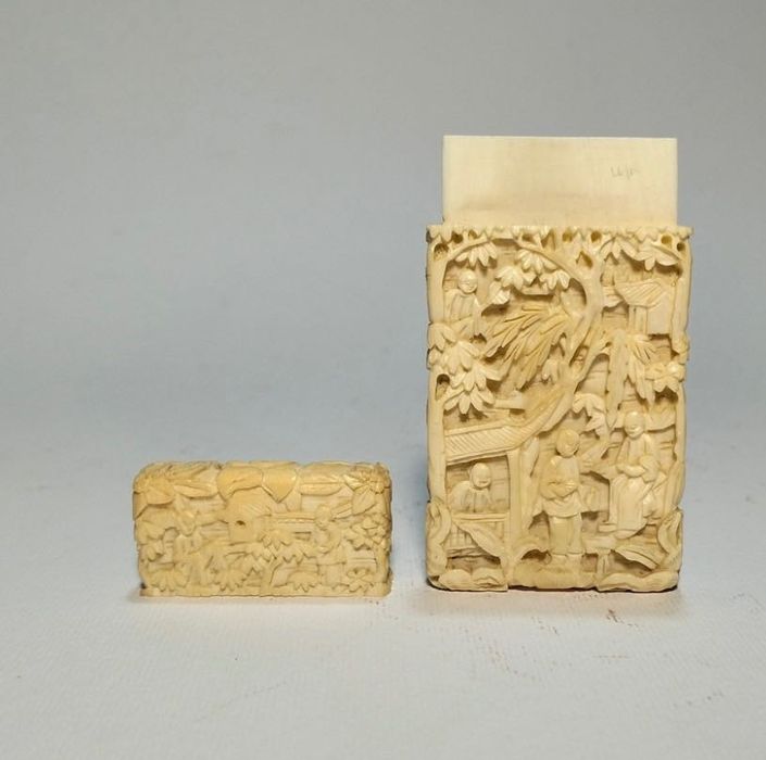 Antiga Cartoneira Chinesa china Cantão Cantonesa. séc. XIX (A3)