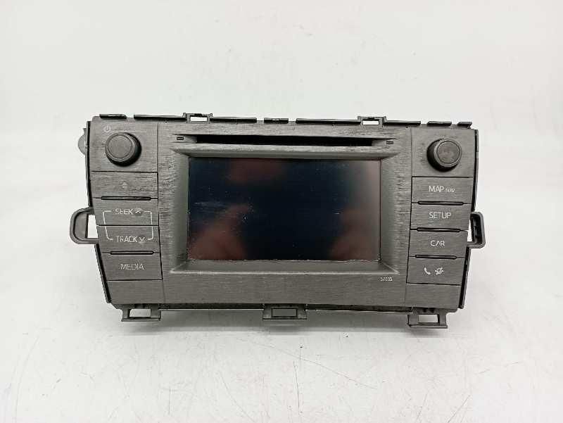 Sistema Navegação Gps Toyota Prius Zvw30