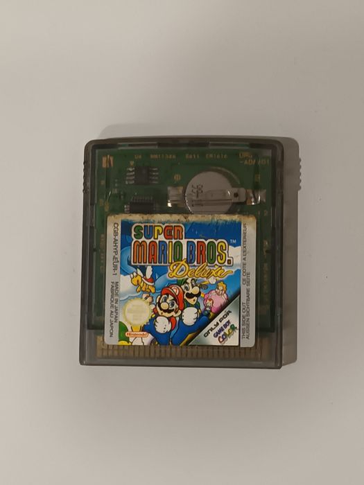 Gameboy Color Azul+super mario bros deluxe