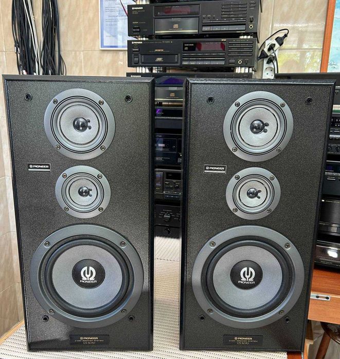 Pioneer CS-3070 excelentes 120w pesadas reflex bass como novas