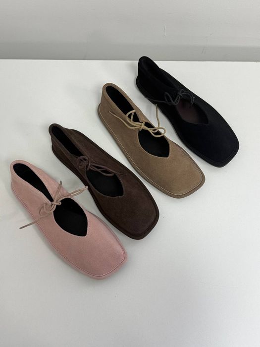 Балетки анатомічні,ЗАМША 2026