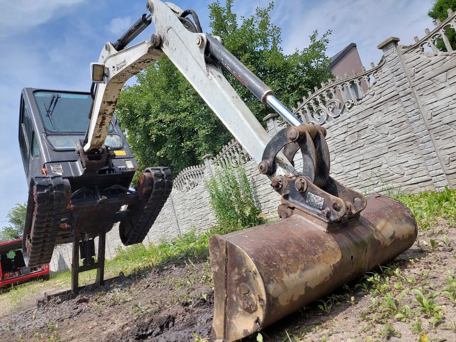 Usługi minikoparką