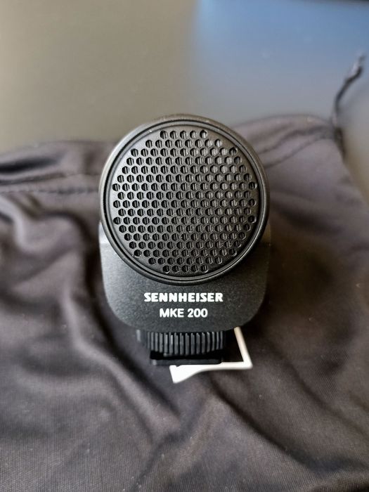 Sennheiser MKE 200 - Microfone Direcional (NOVO)
