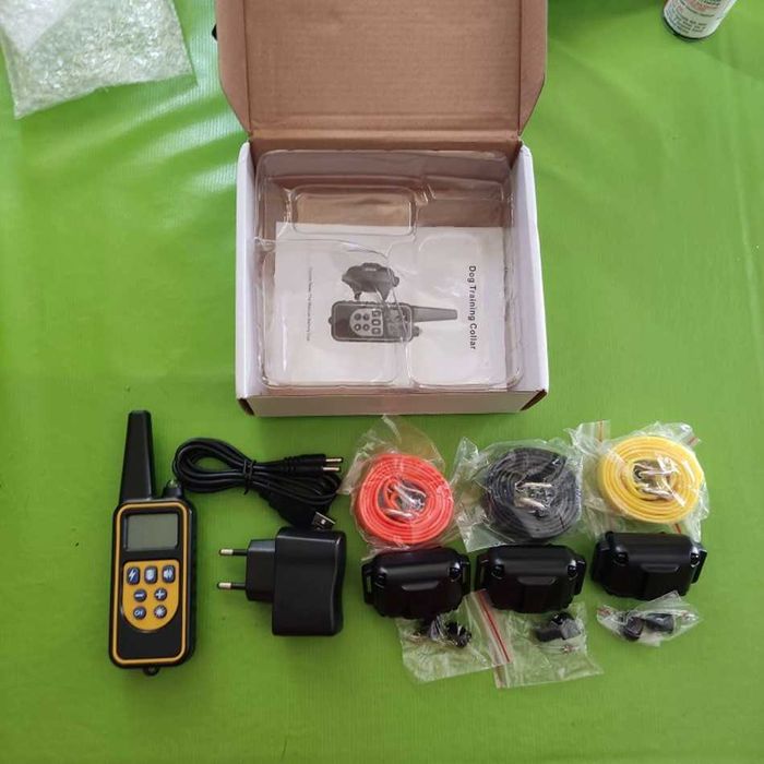 Электронный тренировочный ошейник - отпугиватель для собак дрессировка