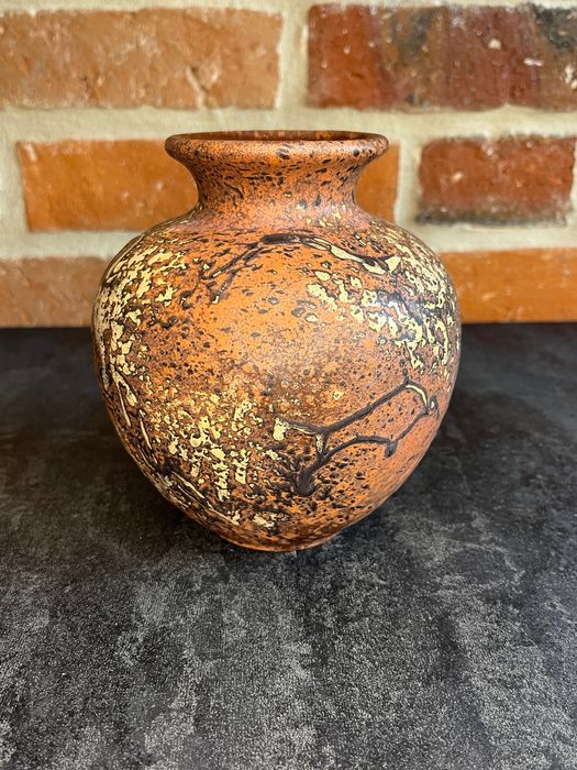 Ceramiczny wazon Ruscha 807-2 stara ceramika West Germany.