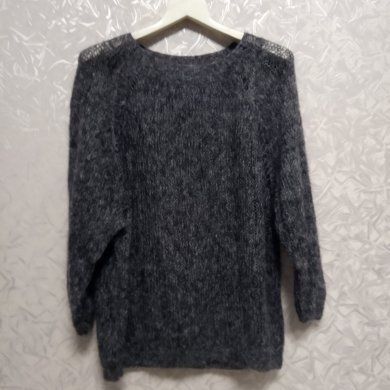 Полувер мохер оверсайз