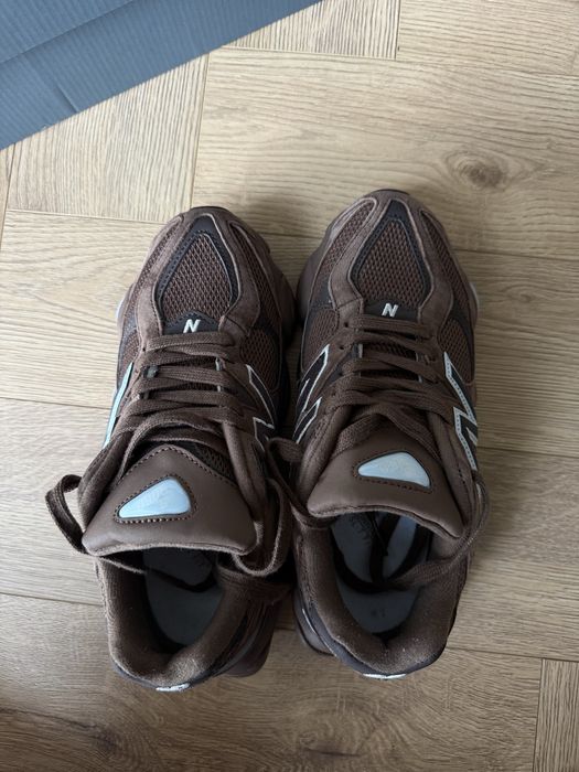 new balance nb 9060 brazowe niebieskie brown ice
