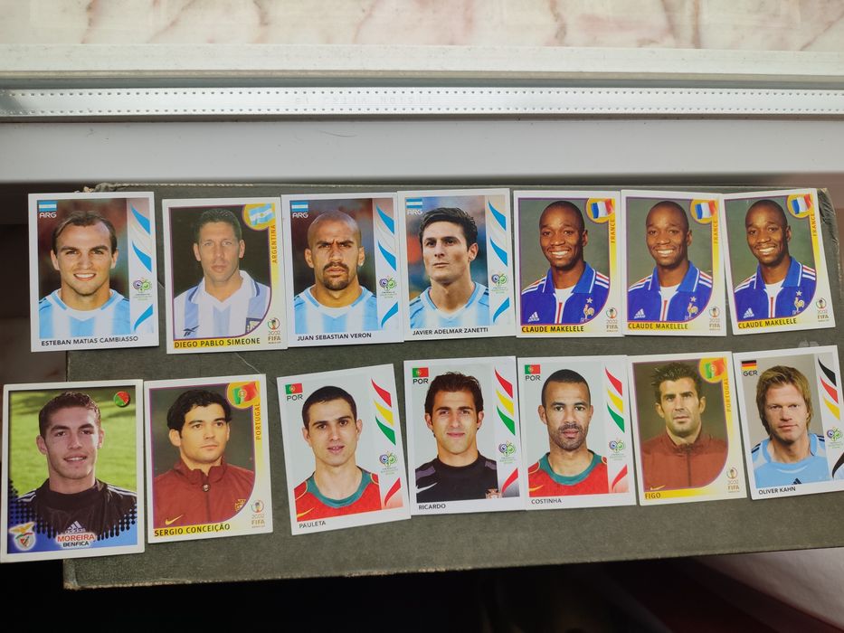 Cromos Panini 2002