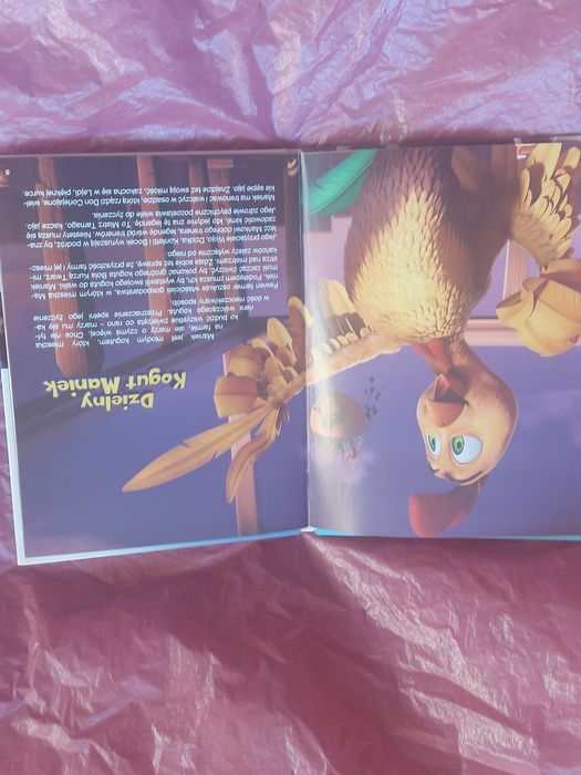 Płyta DVD i książka bajka Dzielny kogut maniek 2015rok