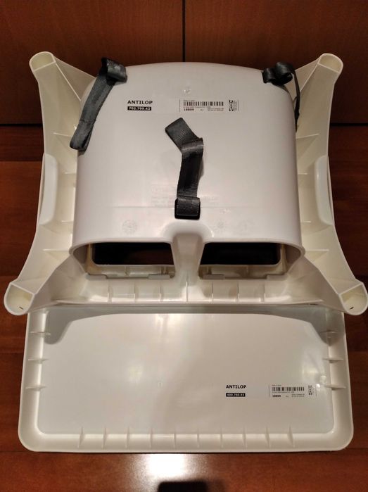 Assento e tabuleiro para cadeira de refeição IKEA Antilop