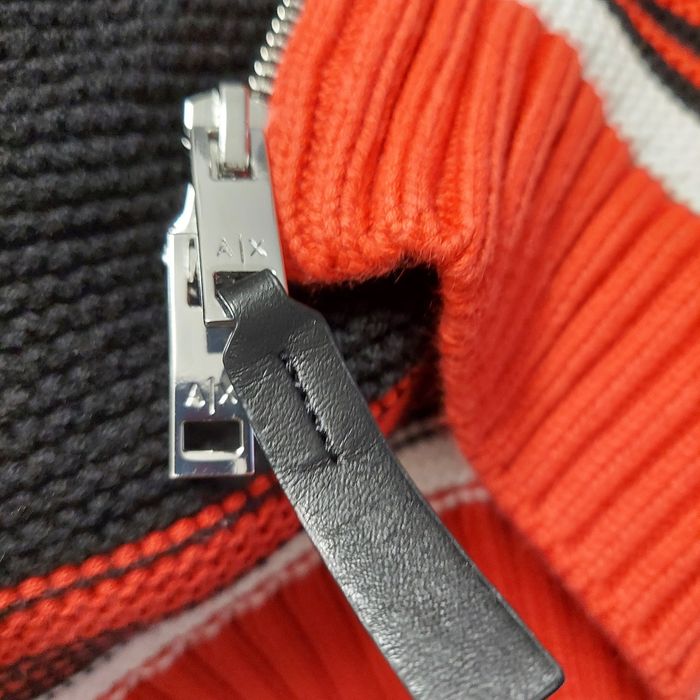 Armani exchange sweter męski rozpinany czarny rozmiar XL