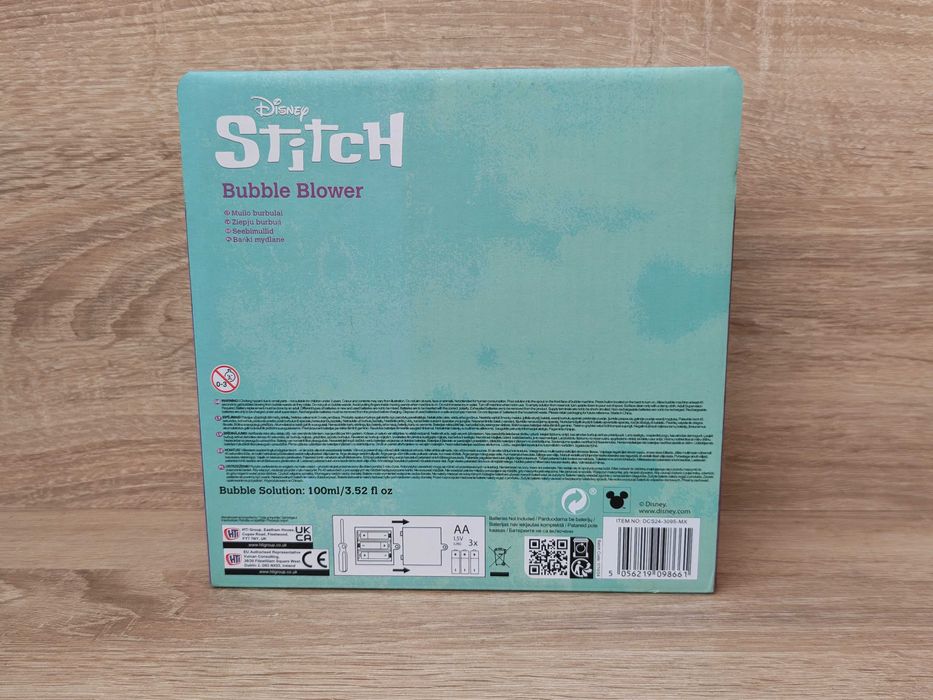 Maszyna do baniek mydlanych z płynem Stitch