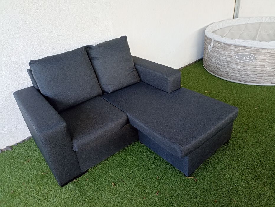 Sofá Chaise Long Pequeno (140CM) + Tratamento