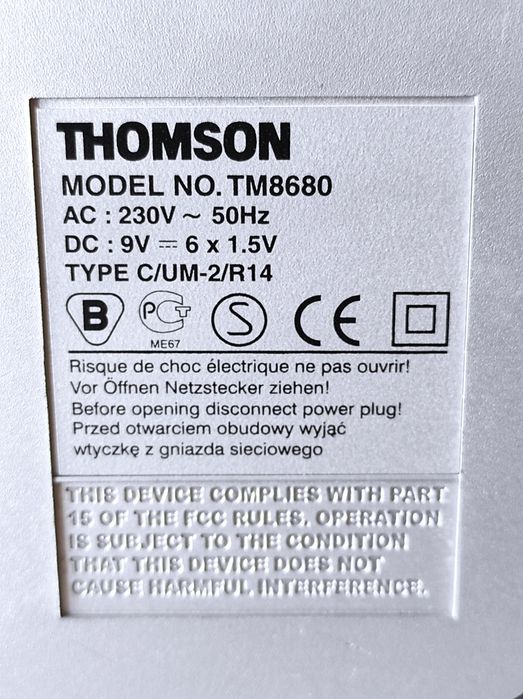 Radiomagnetofon Thomson jamnik