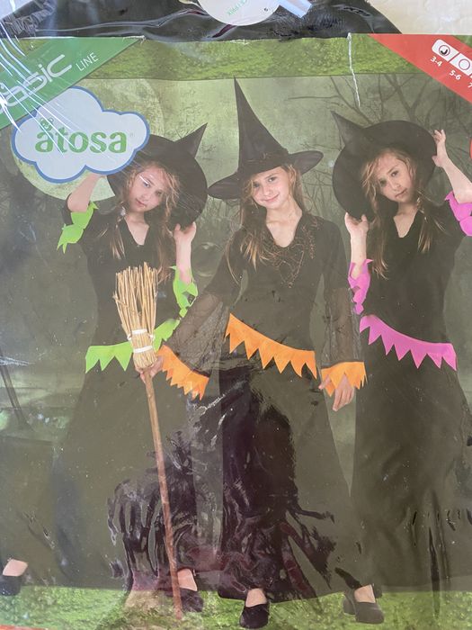 Roupa de carnaval - Bruxinha