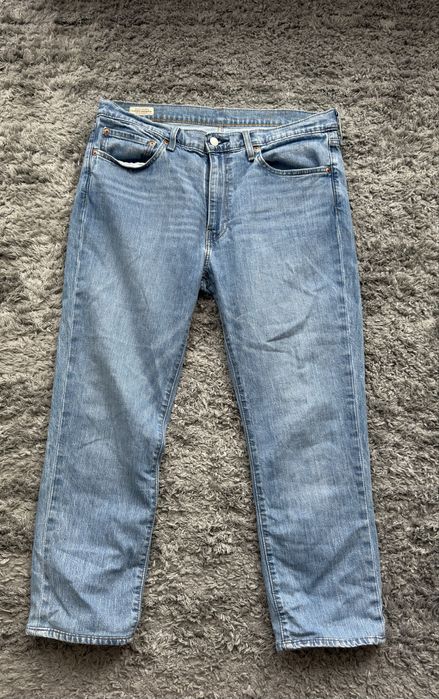 Джинси Levi’s Premium чоловічі W36 L32 світло-блакитні штани брюки