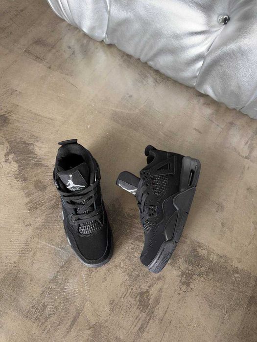Мужские кроссовки Nike Air Jordan Retro 4 "Black Cat" 40-45