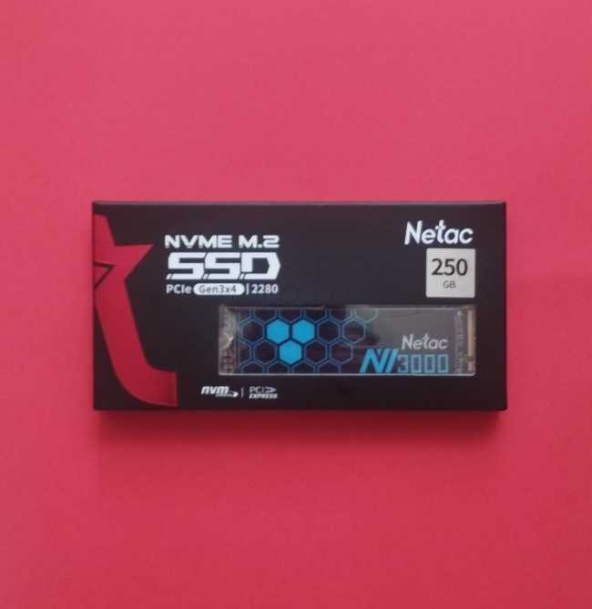 SSD диск Netac NV3000 250 GB NVMe M.2 2280 (NT01NV3000-250-E4X)