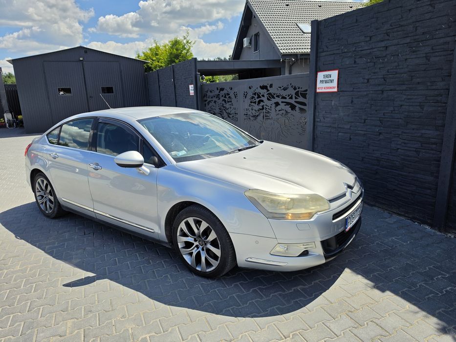 Citroen C5 2.2Hdi 170koni 2008r Skóry Bogata opcja