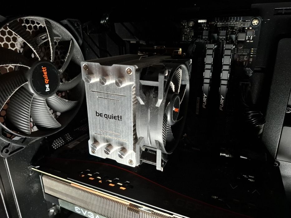 Продам комплект ryzen 5 3600+охолодження be quiet pure rock slim 2