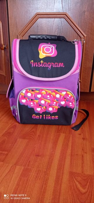 Каркасний рюкзак для дівчинки з інстаграм папка для зошитів, пенал