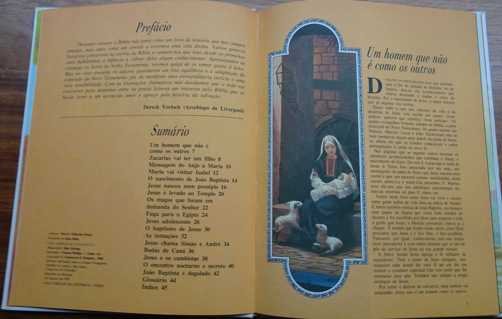 A Bíblia Contada Às Crianças - A Infância de Jesus