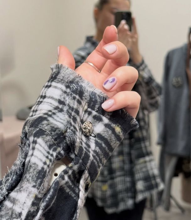 Рубашки лонги в стилі balenciag chrome heart miu miu