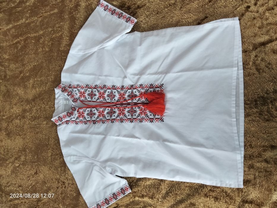 Вишиванка для хлопчика 134р.