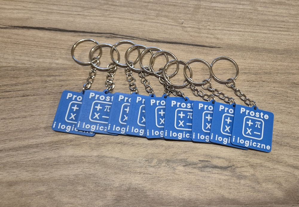 Brelok z Twoim napisem