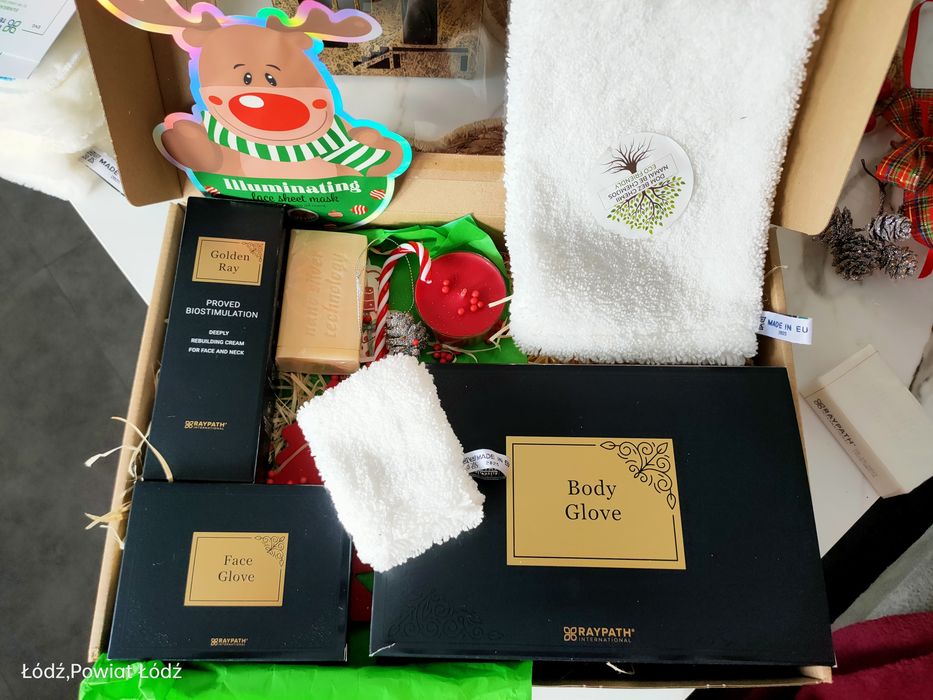 Body Glove Raypath z mydełkiem face glove serum na prezent