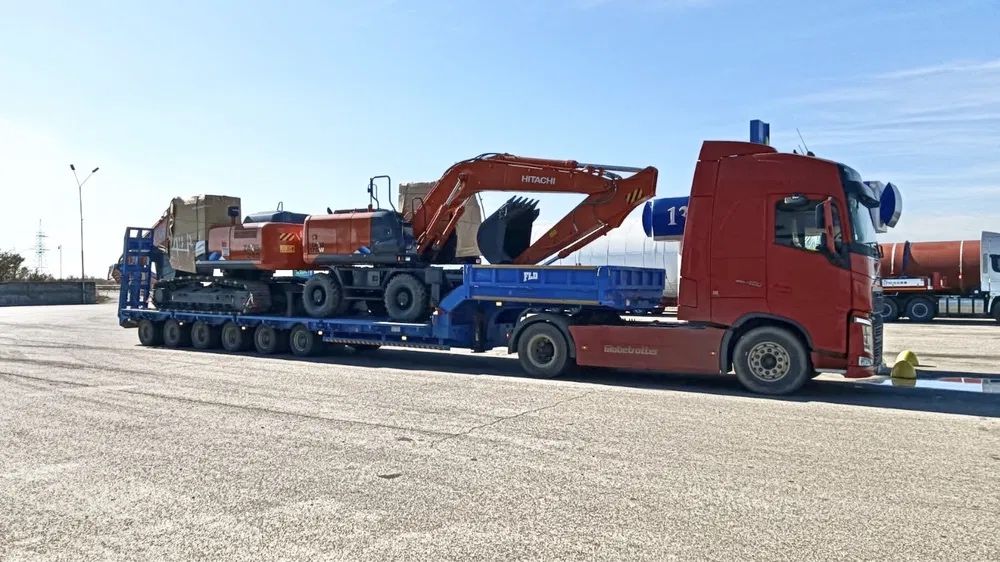 Трал 65 тонн, перевезення спецтехніки, грузовий евакуатор, перевезення