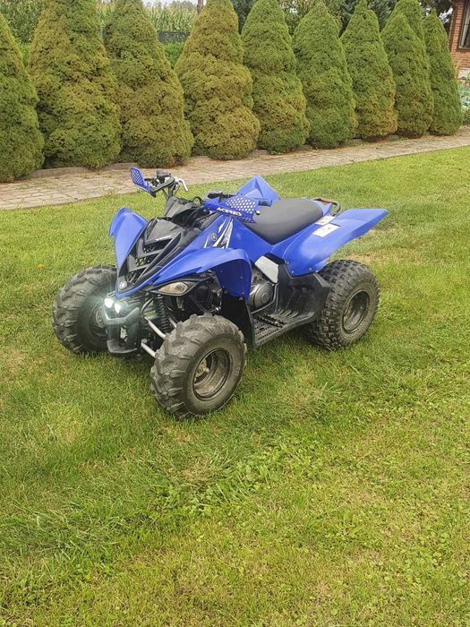 Yamaha YFM 90 Raptor- 41 mth, dodatki, stan bardzo dobry