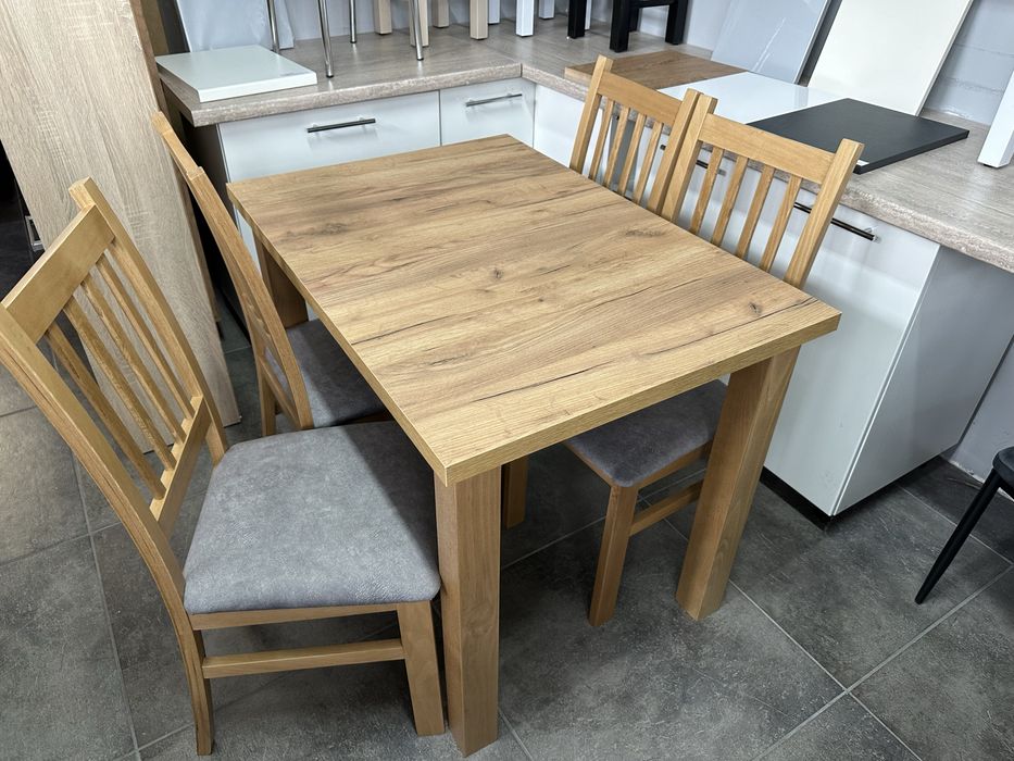 Zestaw Stół i krzesła BORYS FEMI100