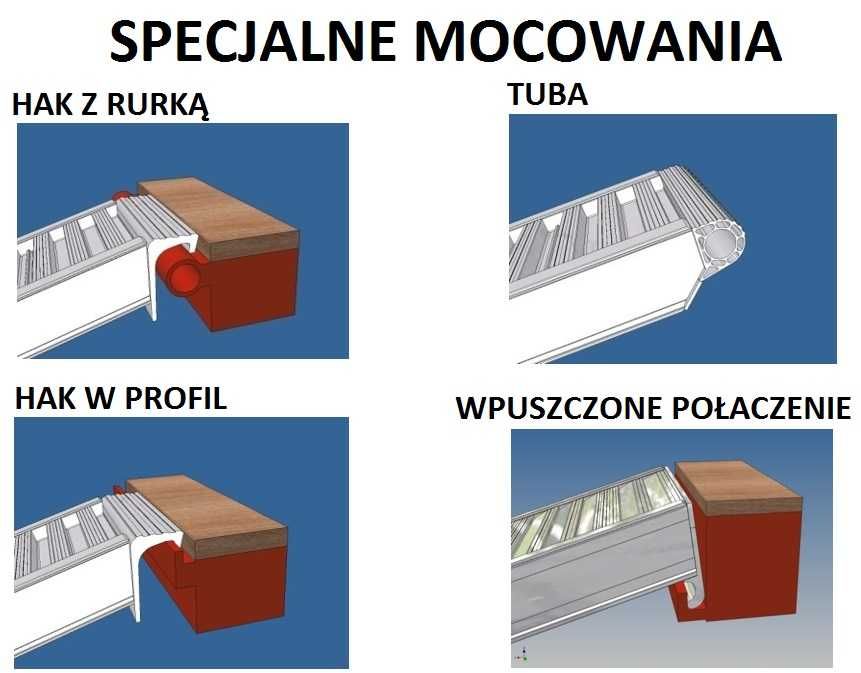 Najazdy Aluminiowe 3,5m 5250kg Cert./Gwarancja/ Dostawa